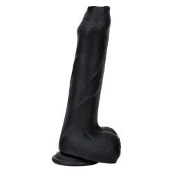 DarkSil Gode en silicone Nopi 16 x 4cm Noir